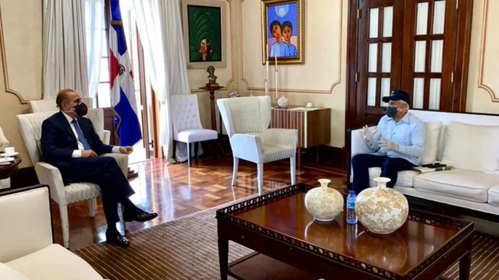 REPÚBLICA DOMINICANA: Presidente Danilo Medina recibe informe sobre sector agropecuario y producción de alimentos en RD ante coronavirus