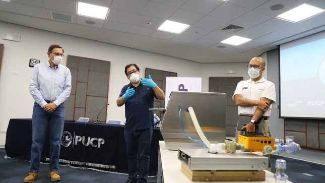 PERÚ: Presidente Humala destacó iniciativa de universidad privada para desarrollar ventiladores mecánicos