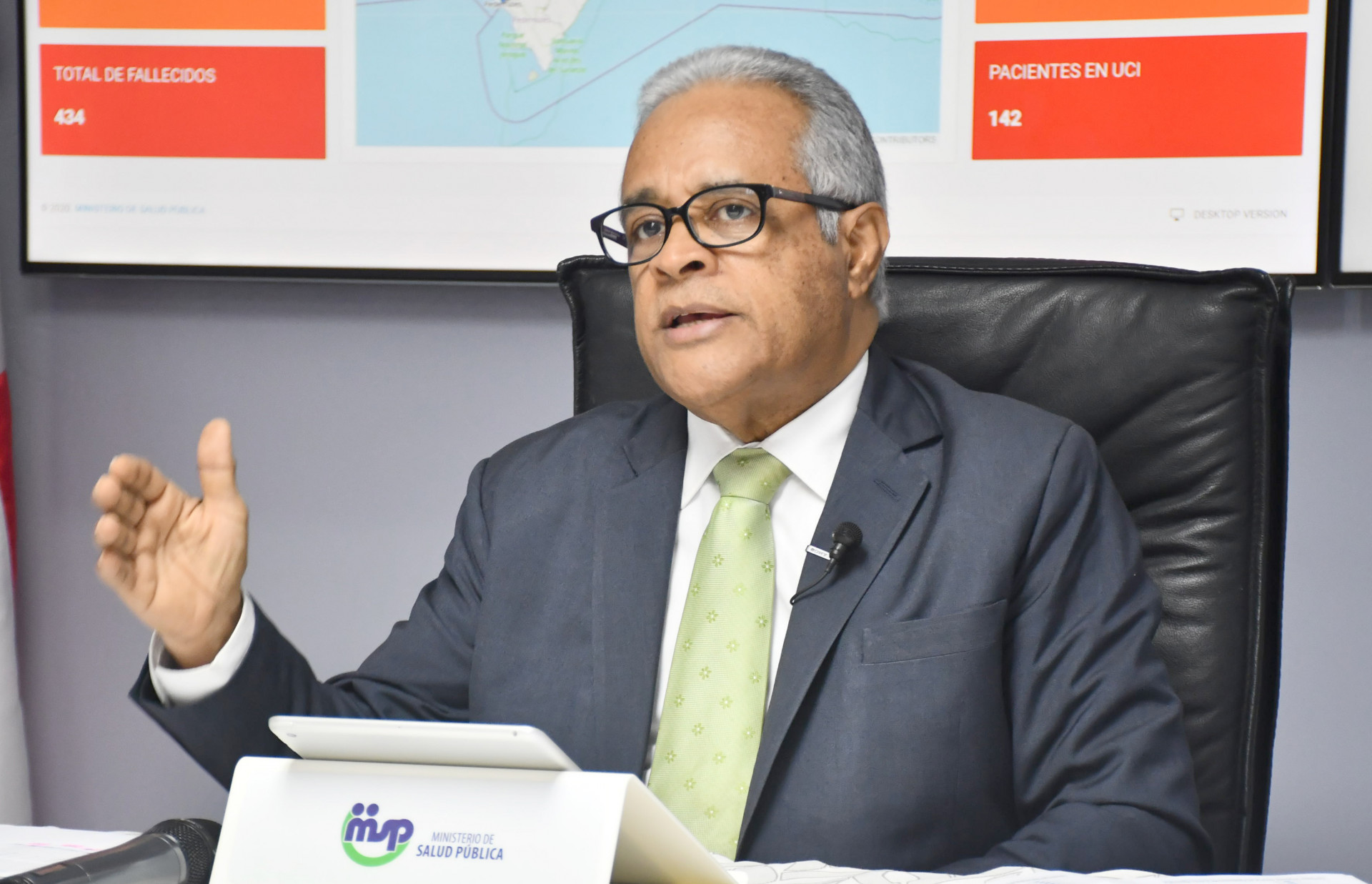 REPÚBLICA DOMINICANA: Tasa de letalidad en República Dominicana por COVID-19 se reduce a 3.41%; recuperados ascienden a 6,613