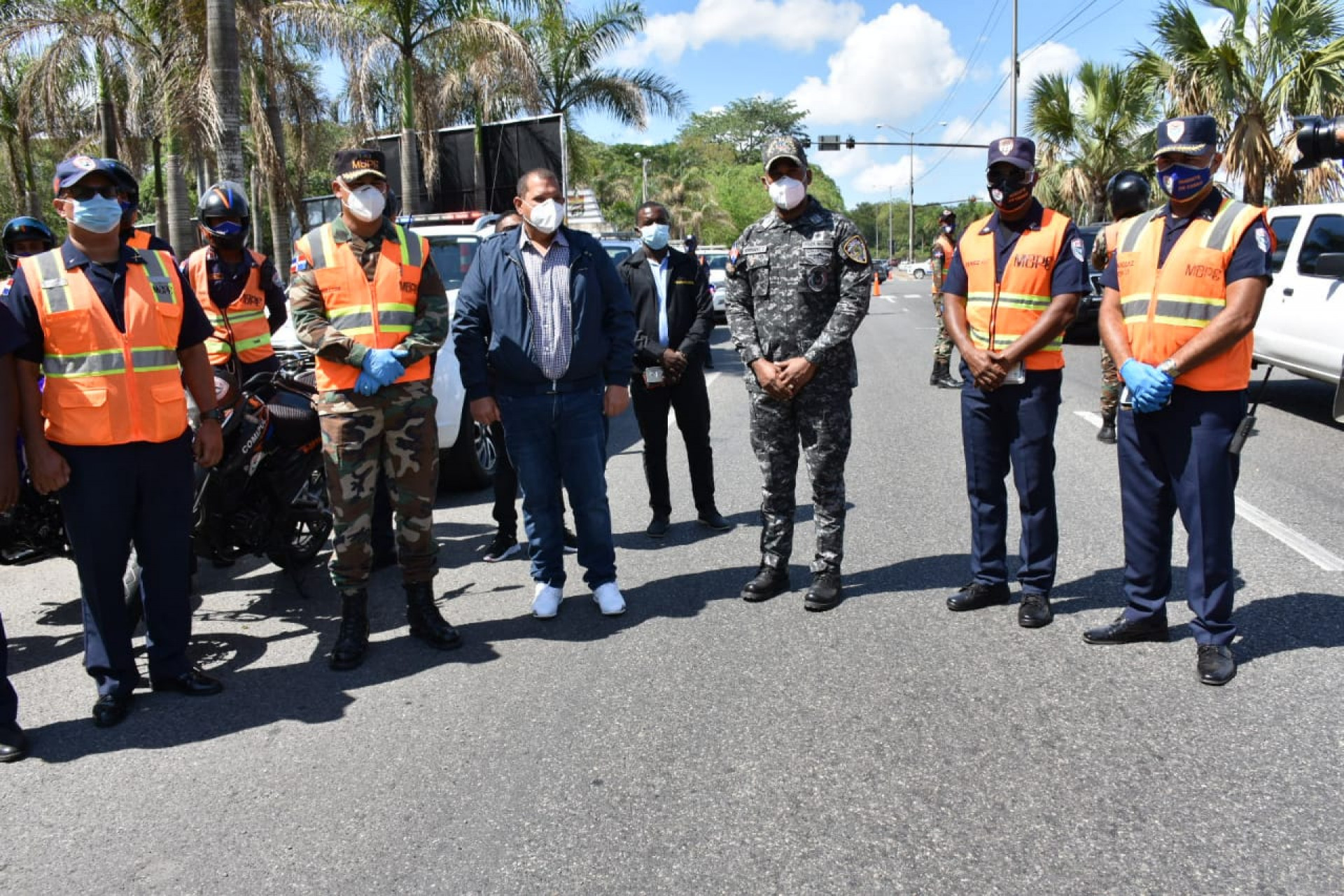 REPÚBLICA DOMINICANA: Ministerio de Obras Públicas pone en funcionamiento dos corredores de Asistencia Vial en Santo Domingo Norte