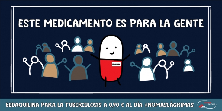 Bedaquilina para la tuberculosis a 0,90 € al día #NoMásLágrimas
