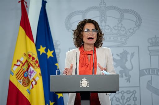 La portavoz del Gobierno, María Jesús Montero,