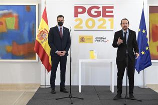 El presidente del Gobierno, Pedro Sánchez, y el vicepresidente segundo, Pablo Iglesias