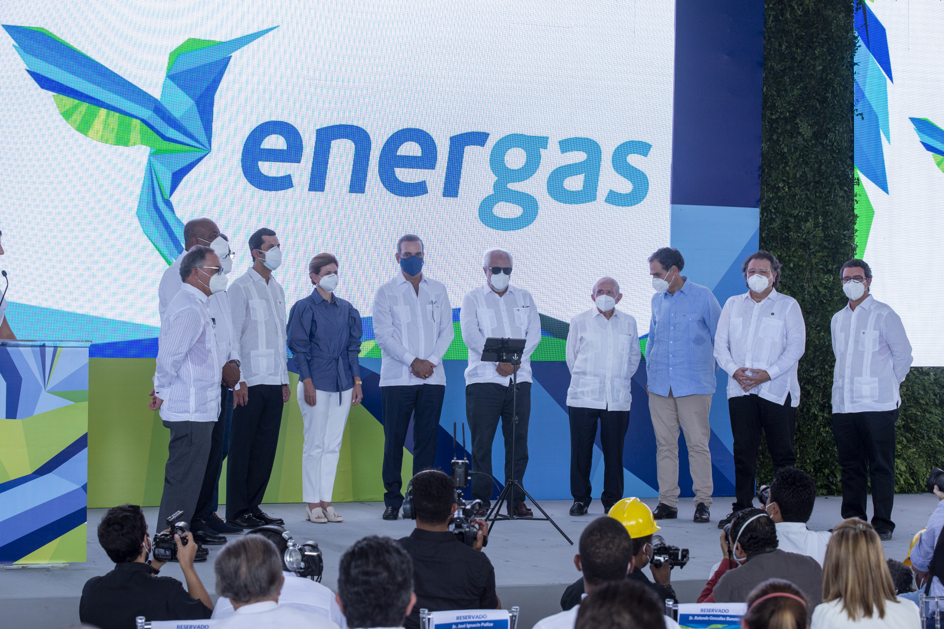 REPÚBLICA DOMINICANA: Presidente Abinader realiza encendido unidades convertidas a gas natural