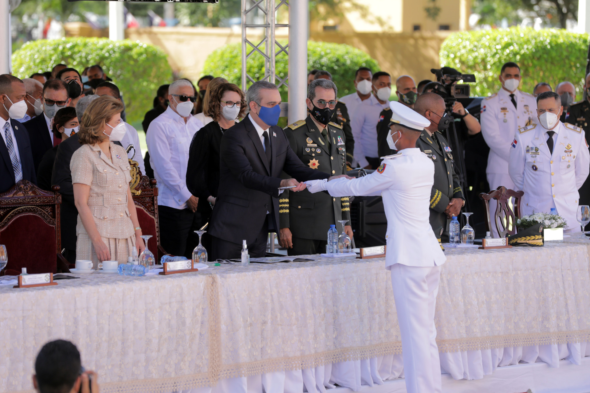 REPÚBLICA DOMINICANA: Presidente Luis Abinader encabezó la graduación de 43 cadetes de la Academia Militar Batalla de Las Carreras
