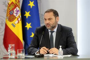 José Luis Ábalos durante la rueda de prensa posterior al Consejo de Ministros