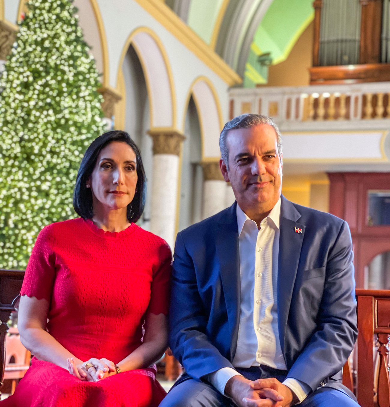 REPÚBLICA DOMINICANA: Presidente Abinader y la primera dama Raquel Arbaje piden protegerse y proteger a los demás durante las celebraciones Navideñas