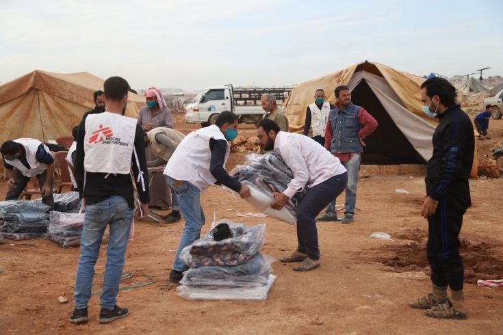 Noroeste de Siria: las personas desplazadas se preparan para otro crudo invierno