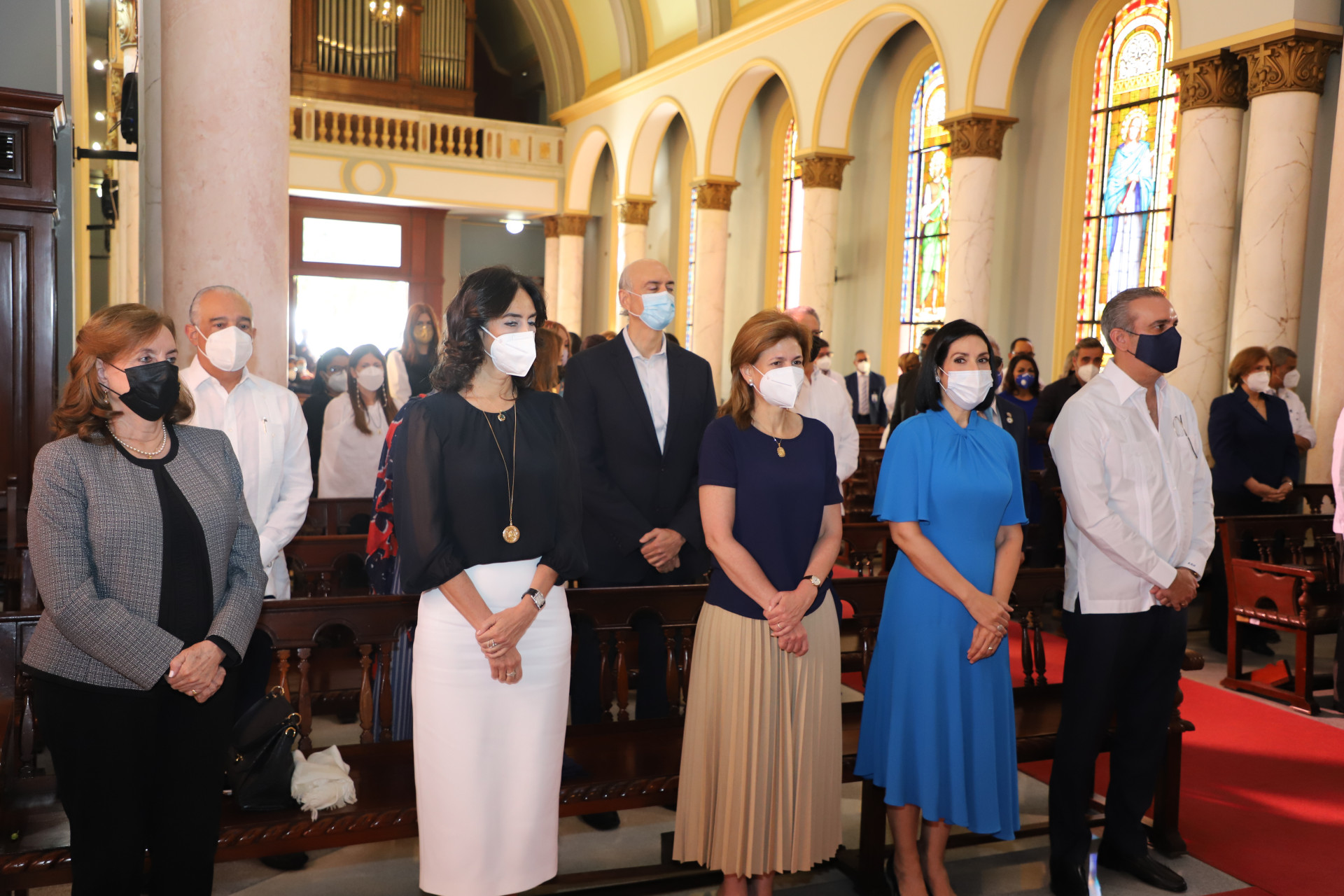 REPÚBLICA DOMINICANA: Presidente Luis Abinader participa en misa por Día de Nuestra Señora de la Altagracia