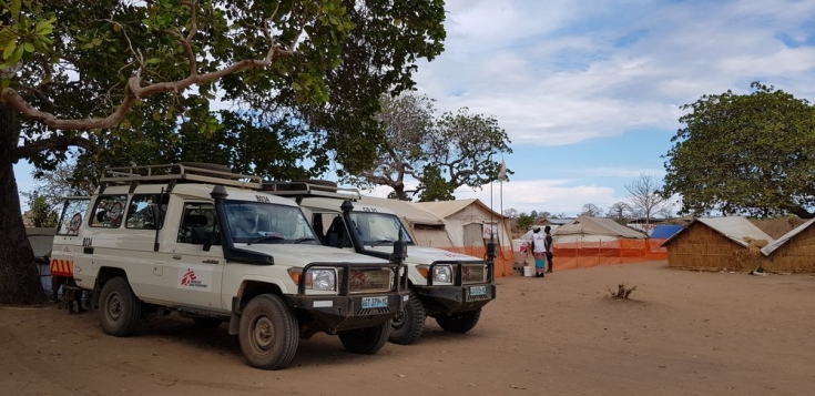 Campo de desplazados 25 de Junho. Mozambique.