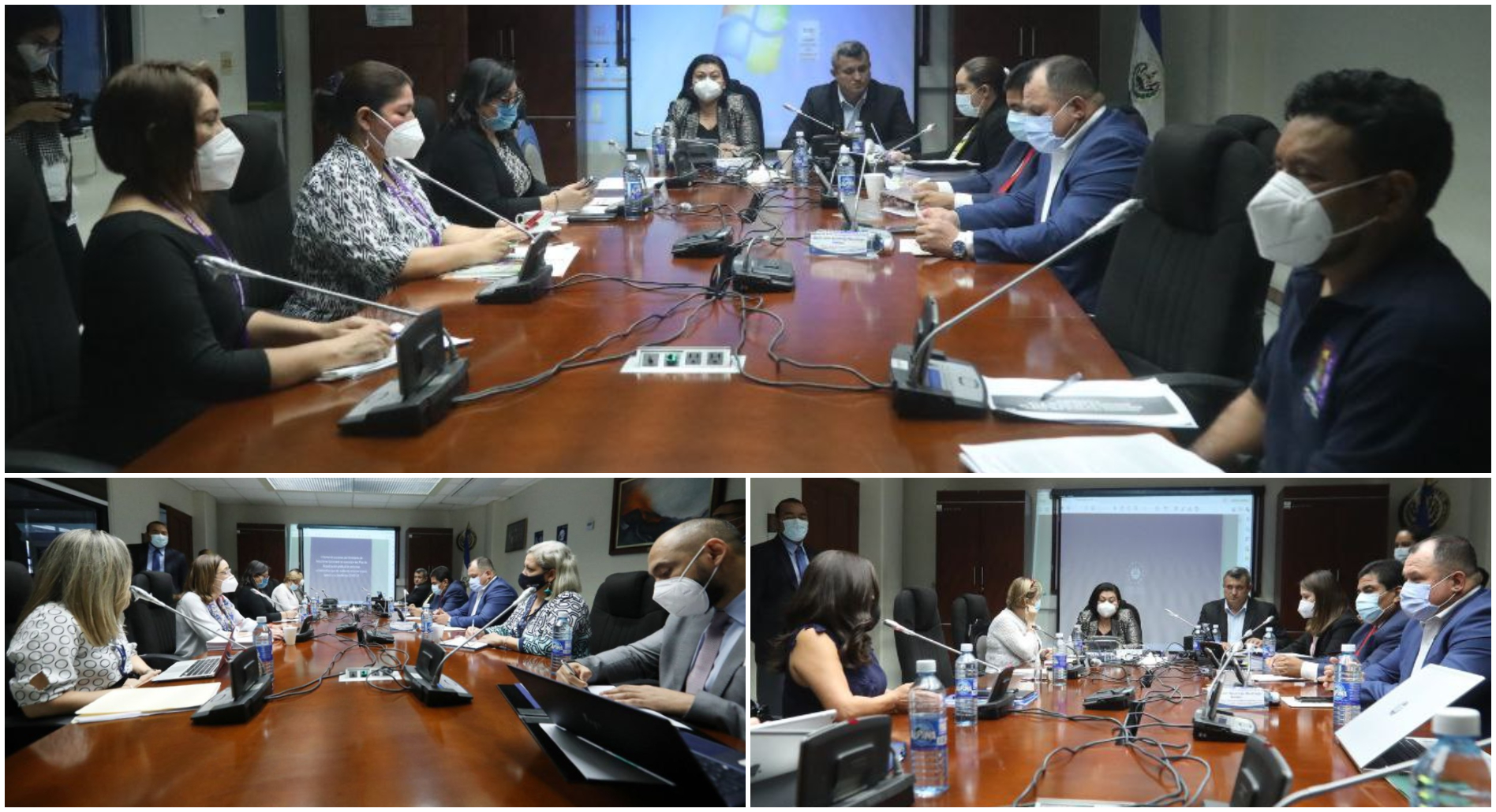 EL SALVADOR: Comisión Especial recibe informe de titulares de Relaciones Exteriores, Turismo y del ISSS sobre acciones relacionadas al manejo de la pandemia