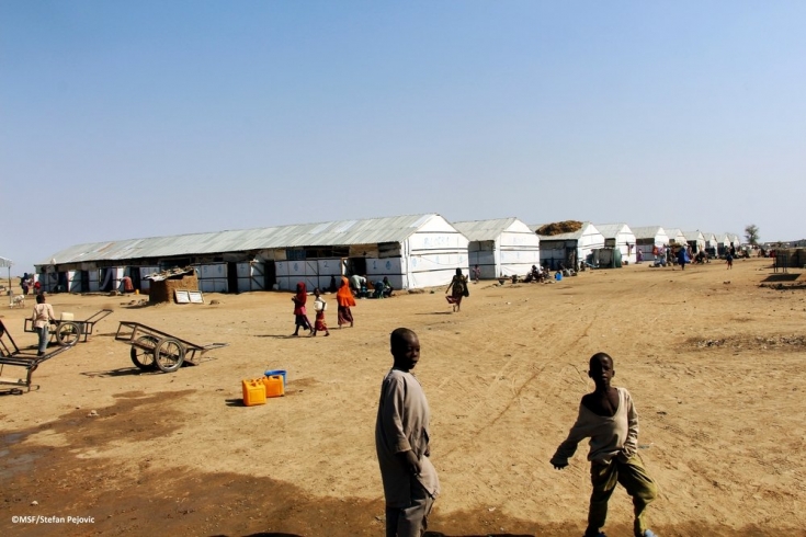 MSF gestiona un hospital de 95 camas en Pulka, Nigeria.