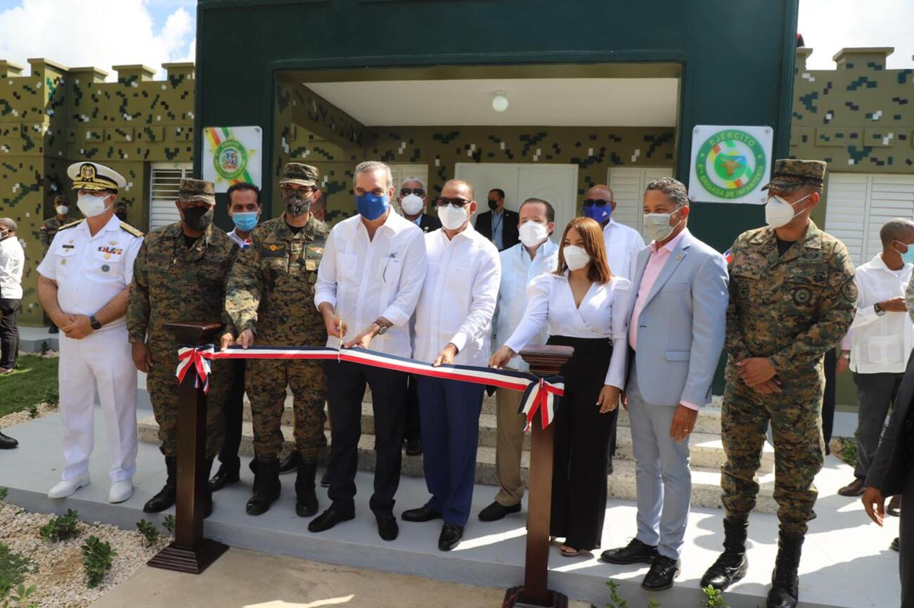 REPÚBLICA DOMINICANA: Presidente Luis Abinader inaugura fortaleza del Ejército en La Romana
