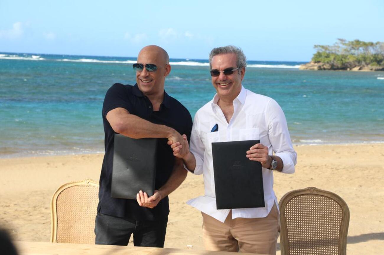 REPÚBLICA DOMINICANA: Abinader anuncia la creación de estudio de cine dirigido por Vin Diesel en Puerto Plata