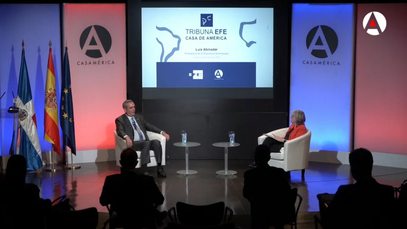 REPÚBLICA DOMINICANA: Presidente Abinader en España: Recuperación económica de RD estará por encima del promedio latinoamericano