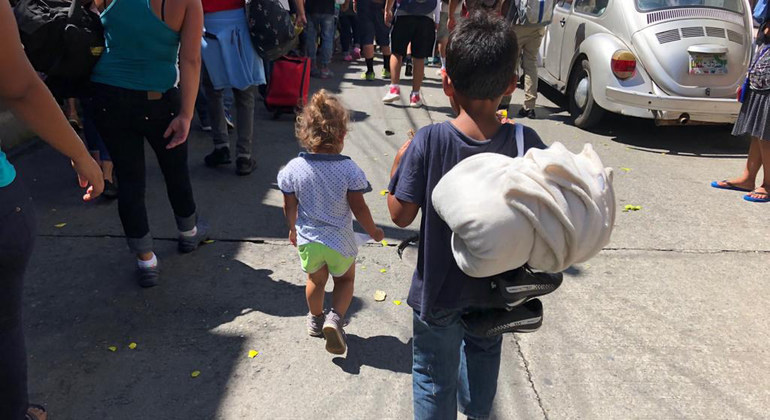 Se dispara el número de niños migrantes en México durante los tres primeros meses de 2021