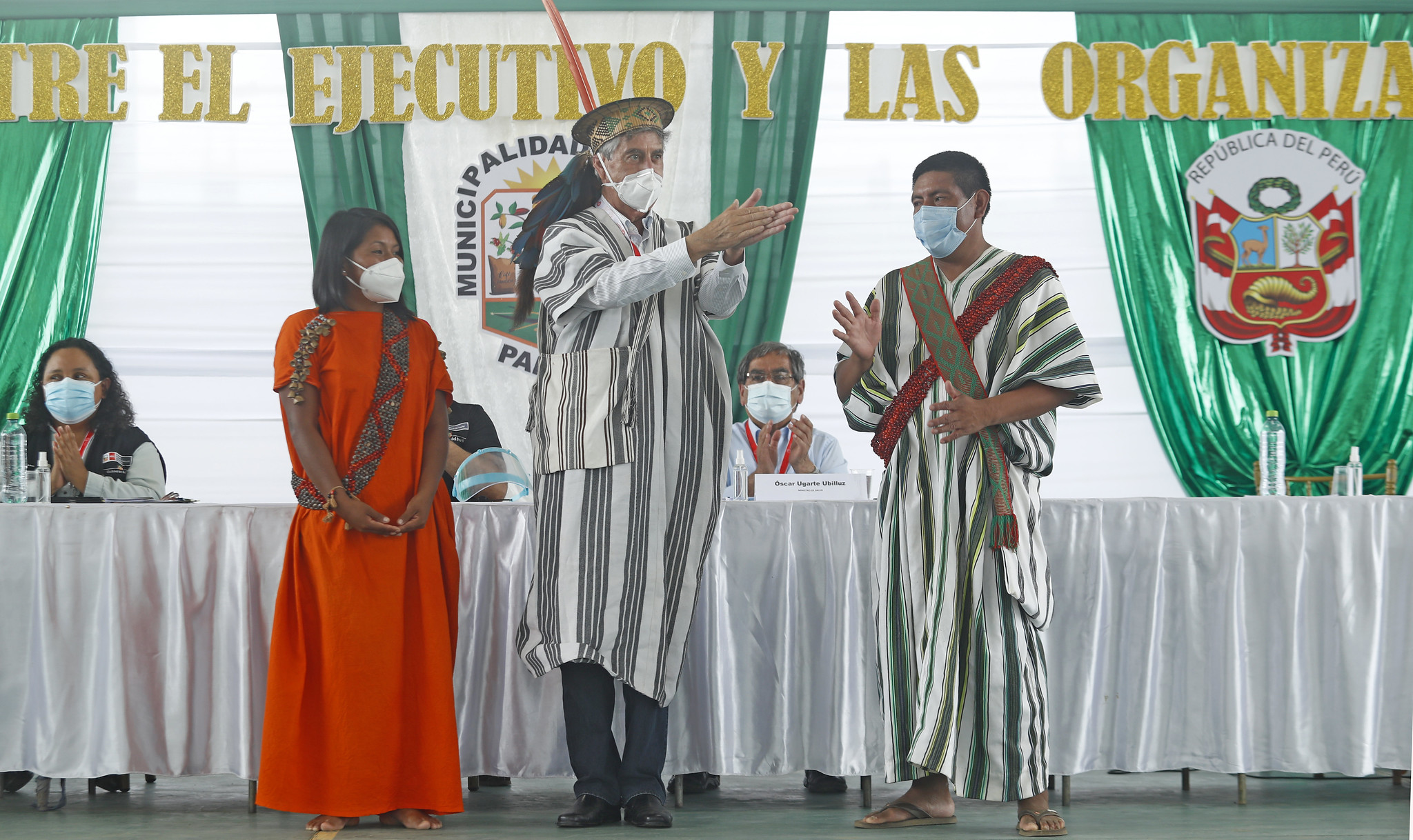 PERÚ: Presidente Sagasti en Junín: Dejaremos lista la Política Nacional de Pueblos Indígenas y Originarios