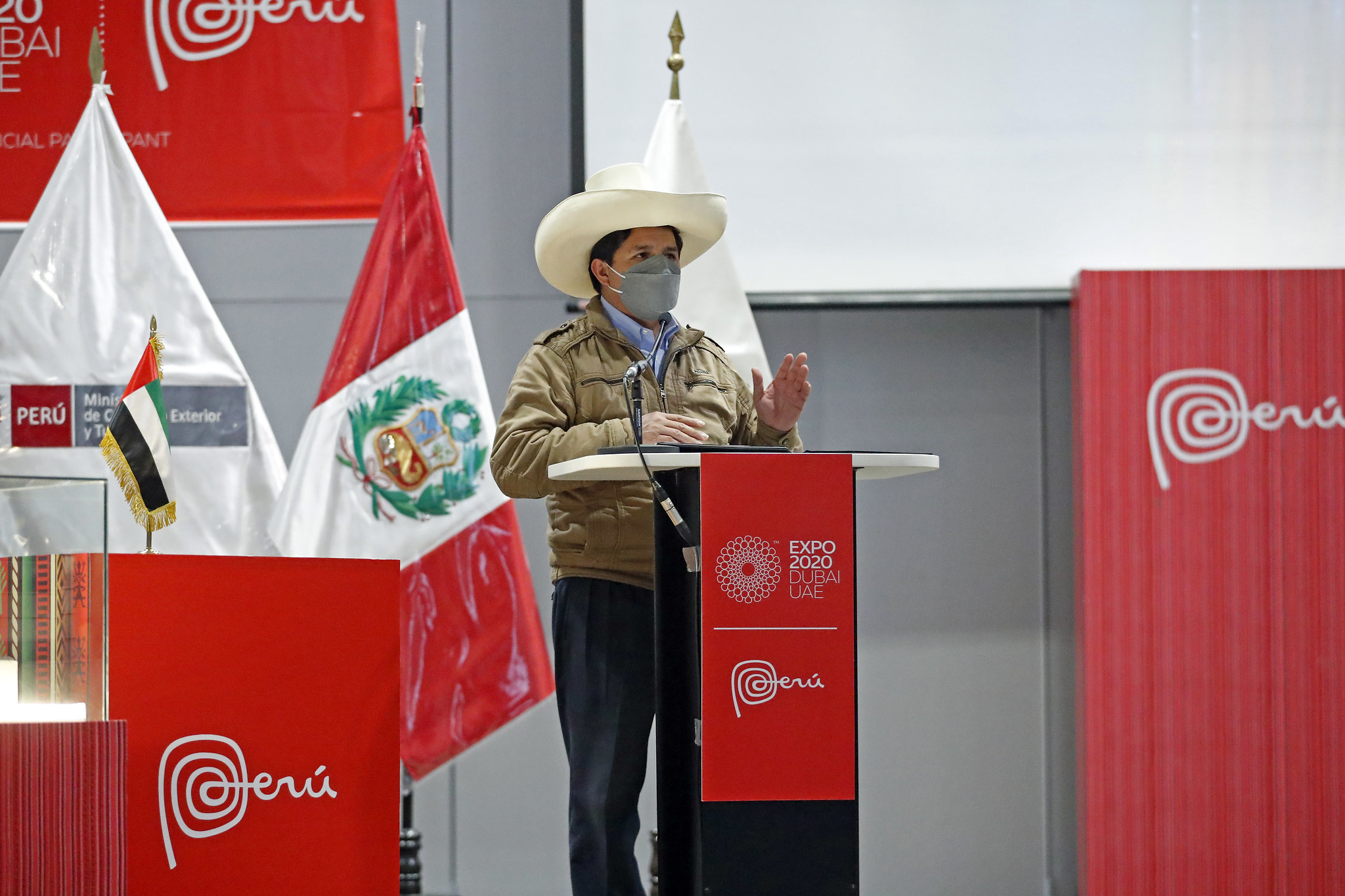 PERÚ: Presidente Castillo: En momentos de urgente reactivación económica, Expo 2020 Dubái permitirá al Perú promover los negocios e inversiones