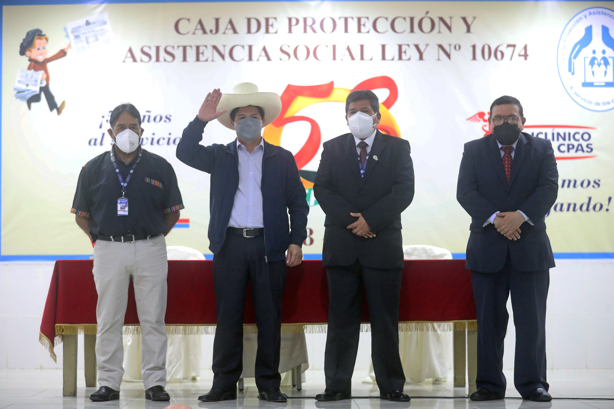 PERÚ: Presidente Pedro Castillo: Canillitas cuentan con el apoyo del Gobierno