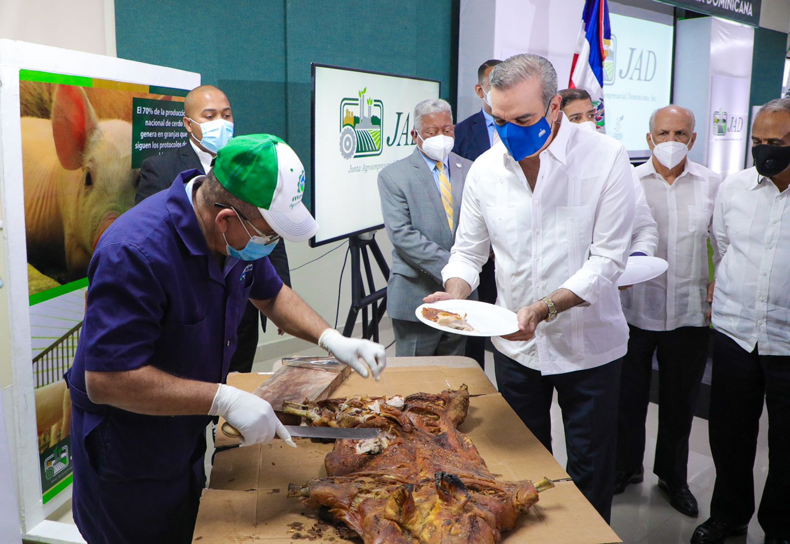 REPÚBLICA DOMINICANA: Presidente Abinader a los productores de cerdo: 