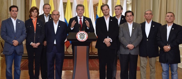 Palabras del Presidente de la República, Juan Manuel Santos, luego de conocerse los resultados del Plebiscito por la Paz