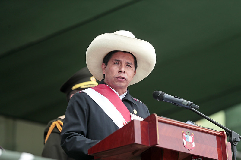 PERÚ: Presidente Castillo: Gracias al esfuerzo de los peruanos ya superamos el 72% de vacunación y esperamos un crecimiento económico de 13%