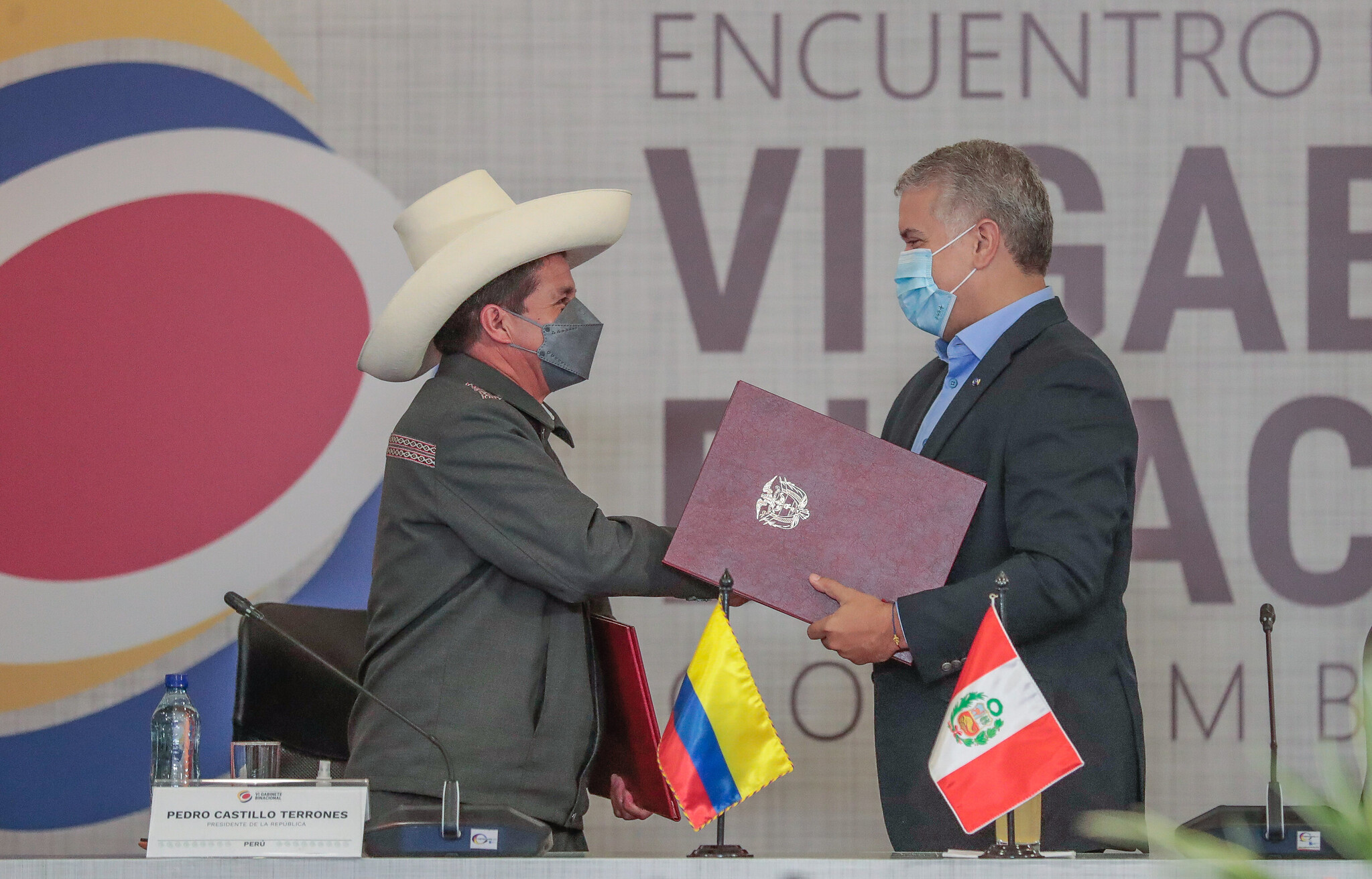 Presidente Castillo llama a empresarios de Colombia y del mundo a invertir en el Perú sin ningún temor