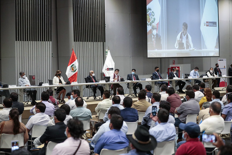 PERÚ: Presidente Castillo: gobierno será 100 por ciento neutral en elecciones regionales y municipales 2022