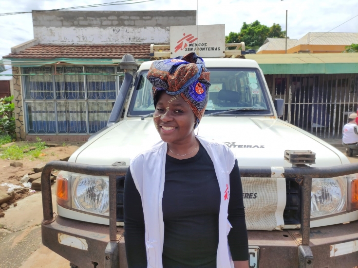Vielina, enfermera MSF en Mueda, Mozambique