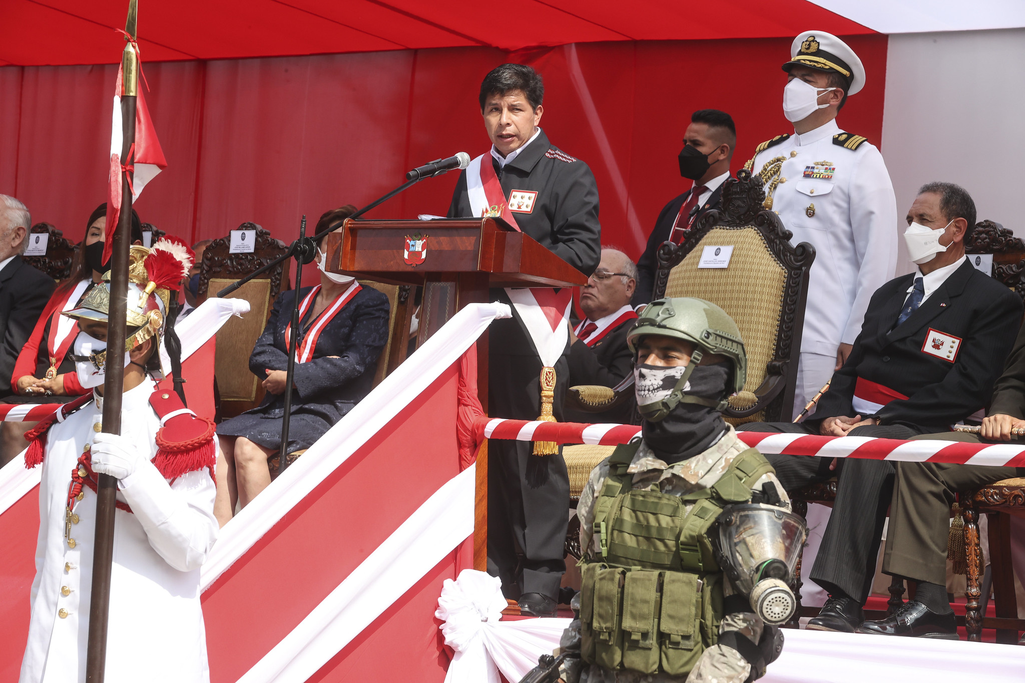 Presidente Castillo: “La política de Estado en seguridad nacional no ha retrocedido, ni retrocederá en la lucha contra el terrorismo”