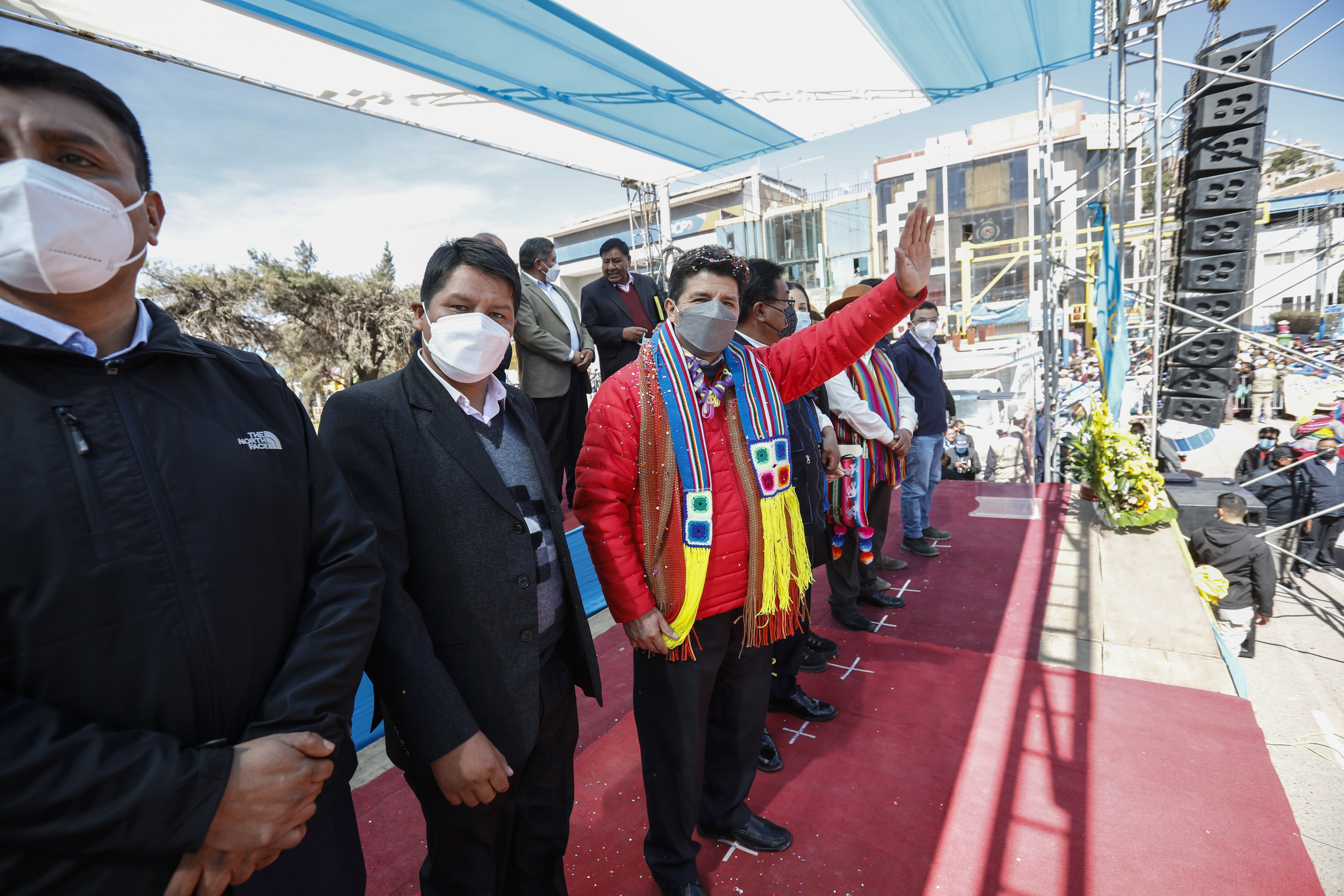 Presidente Castillo anuncia s/208 millones para obra de drenaje pluvial de Juliaca y continuidad de la descontaminación del Lago Titicaca