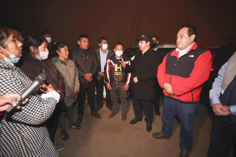 PERÚ: Presidente Castillo anuncia próximas visitas a asentamientos humanos de Lima Metropolitana