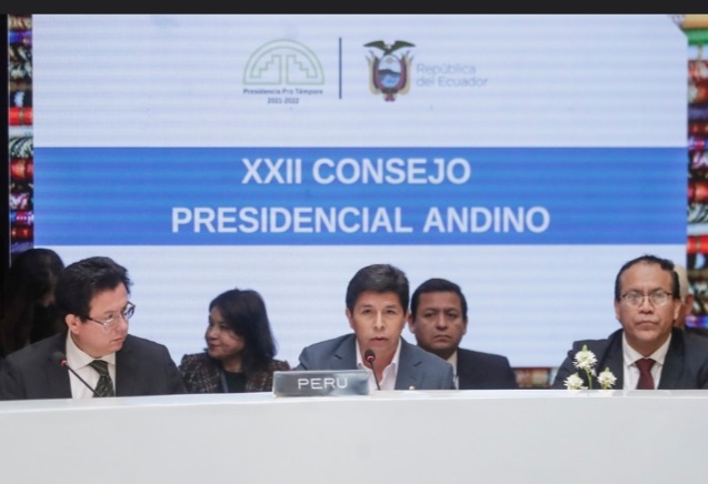 Presidente Castillo trabajará en zonas de frontera, migración y cambio climático al frente  de la Comunidad Andina