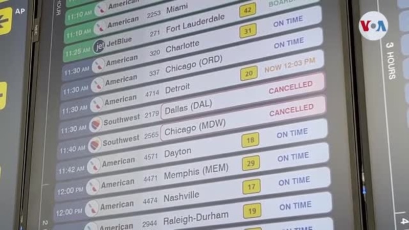 El colapso de la aerolínea Southwest sigue dejando a miles de personas varadas