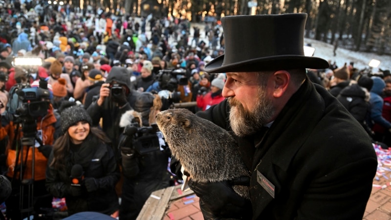 Día de la Marmota: Punxsutawney Phil predice seis semanas más de invierno en EEUU