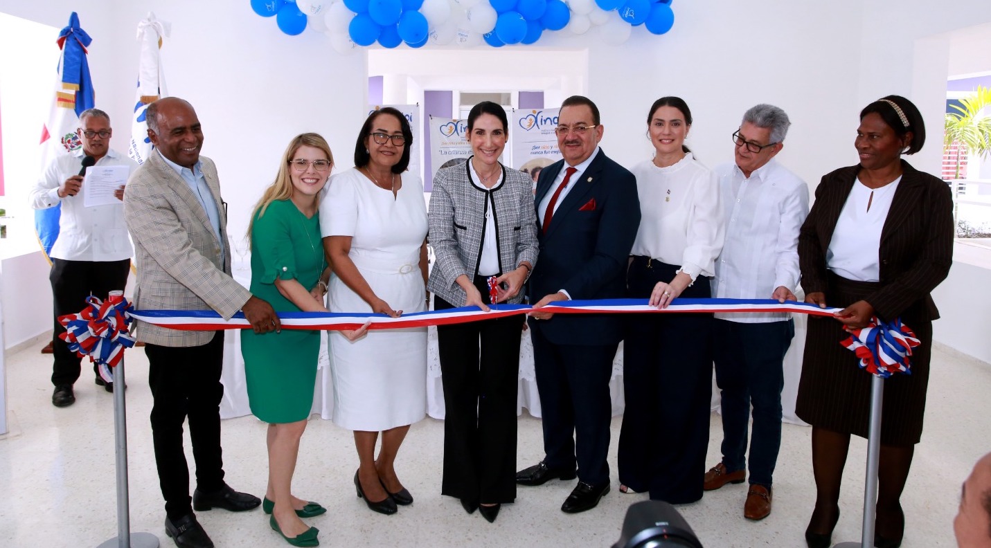 REPÚBLICA DOMINICANA: Primera dama encabeza inauguración CAIPI Villa Vilorio en Hato Mayor; beneficiará a 250 infantes