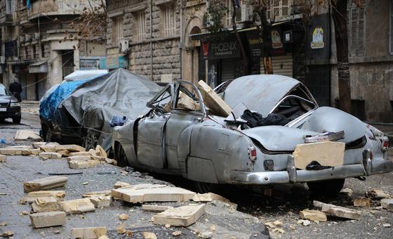 Guterres llama a reunir 397 millones de dólares para las víctimas del terremoto en Siria