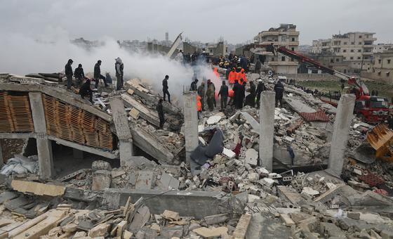 La ONU lanza una respuesta de emergencia tras el terremoto de Turquía y Siria