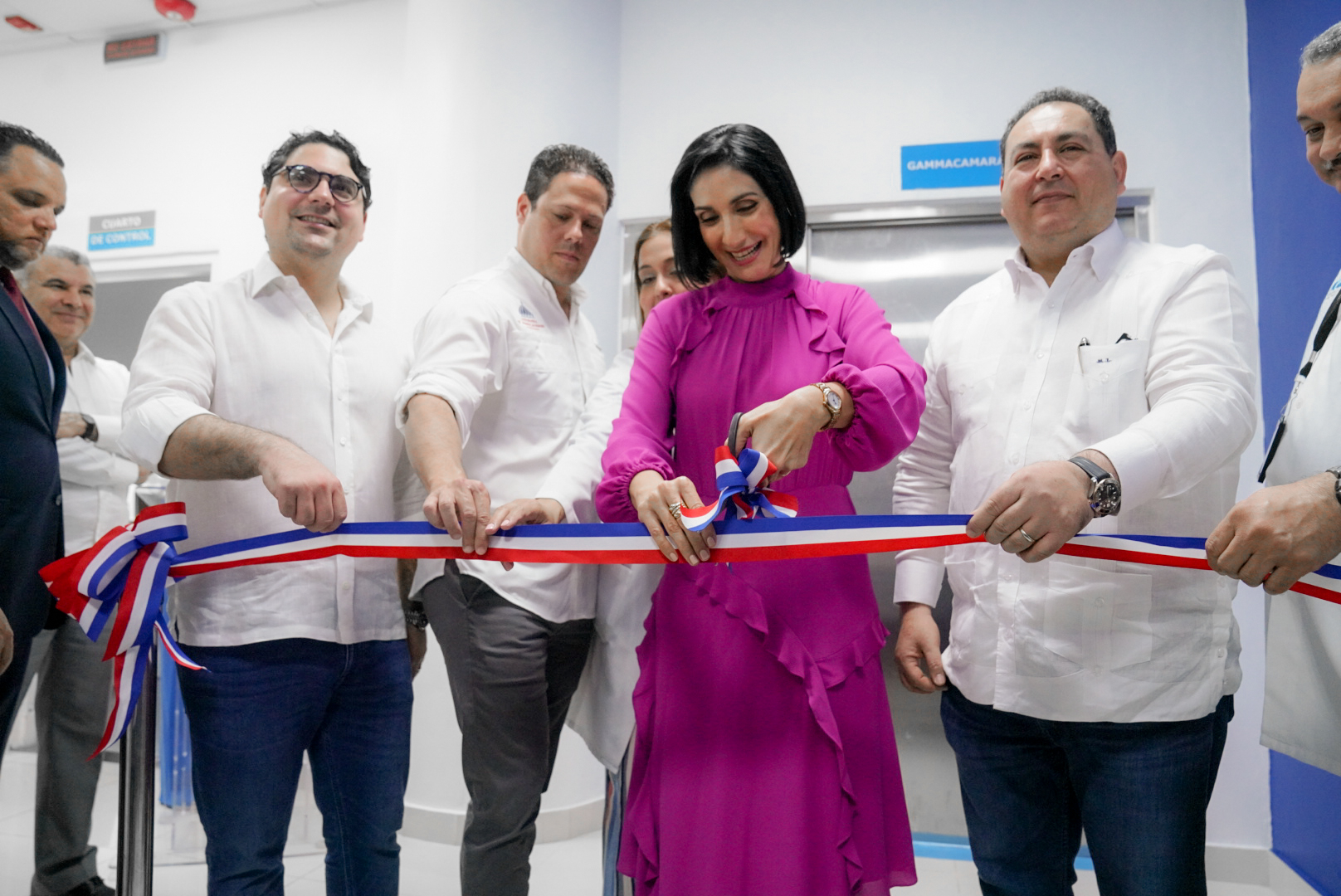REPÚBLICA DOMINICANA: La primera dama Raquel Arbaje junto con el SNS y el INCART inauguran Unidad de Gammagrafía para atender casos de pacientes oncológico