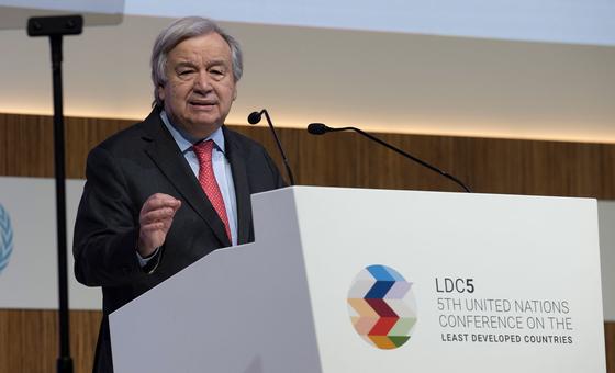 No más excusas; Guterres llama a una “revolución de apoyo” para ayudar a los países menos desarrollados del mundo