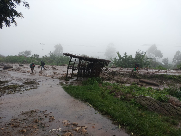 Distrito de Chiradzulu, Malaui, tras el paso del ciclón Freddy