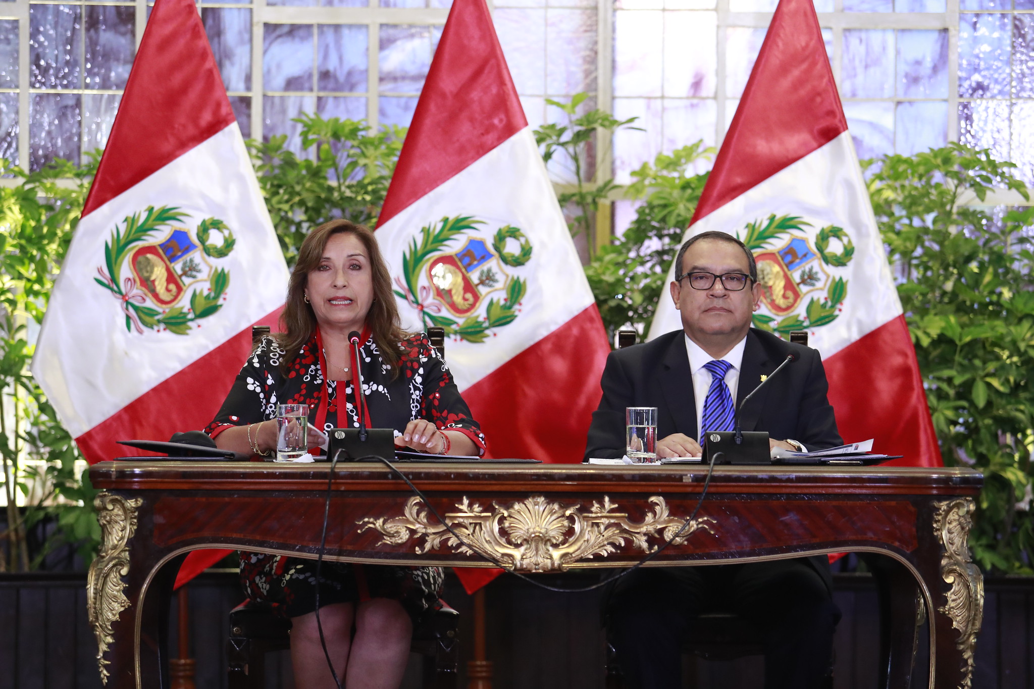 Presidenta Dina Boluarte presenta II informe de avance de gestión