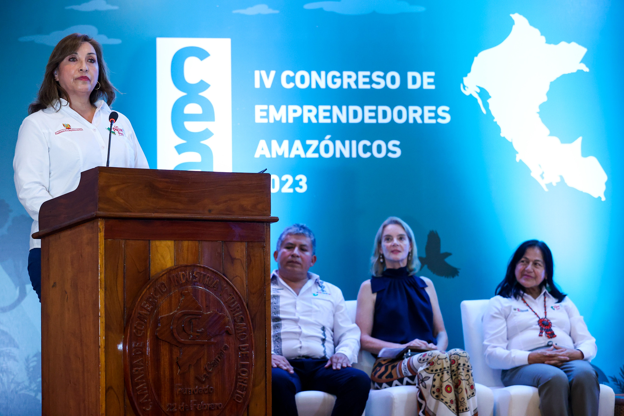 PERÚ: Presidenta Boluarte anuncia plan de cierre de brechas para Loreto con inversión anual de S/ 200 millones