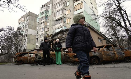 El conflicto en Ucrania ya ha provocado más de 1500 niños muertos o heridos