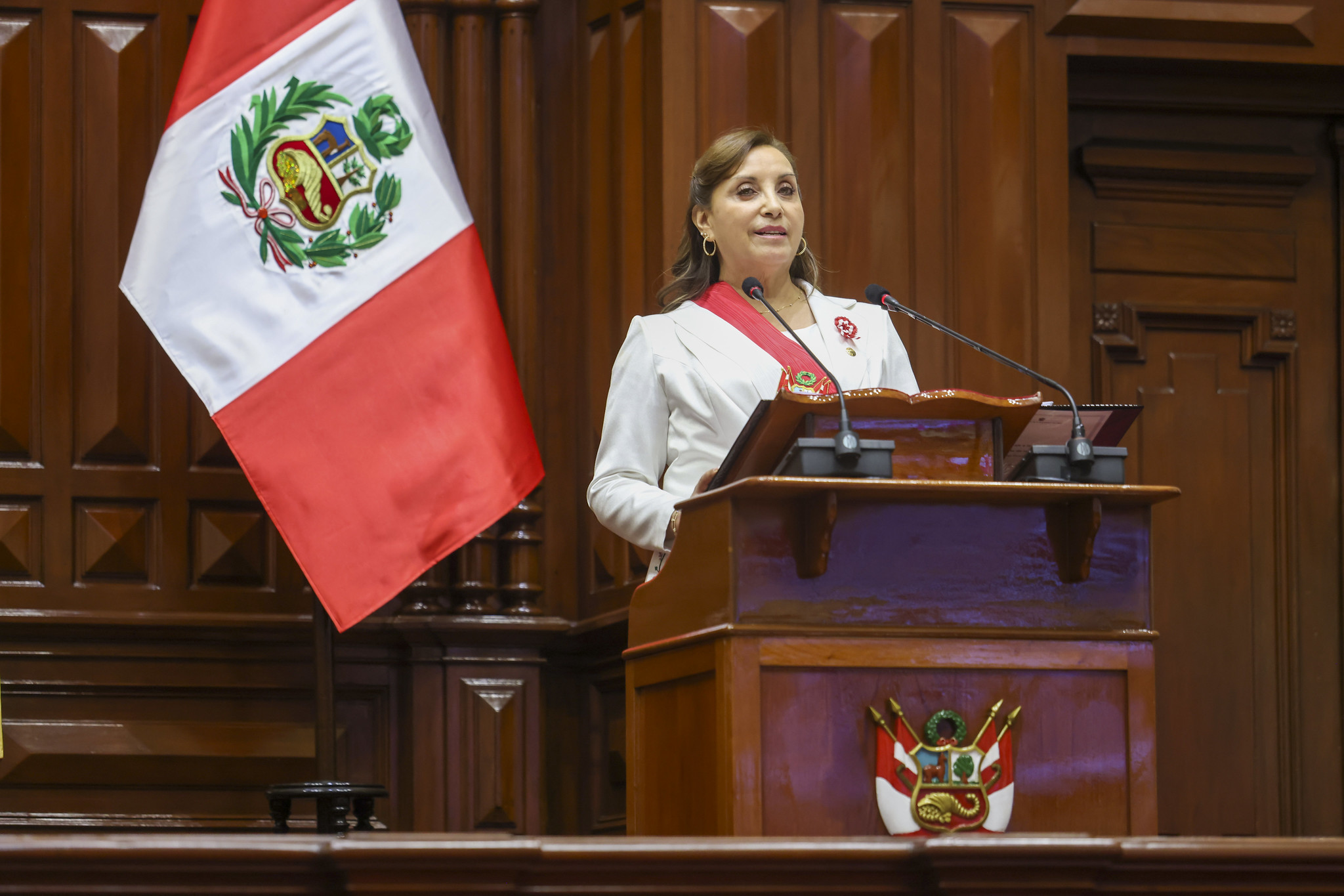 PERÚ: Presidenta Boluarte rinde cuentas al país y expone ruta de gestión del Gobierno