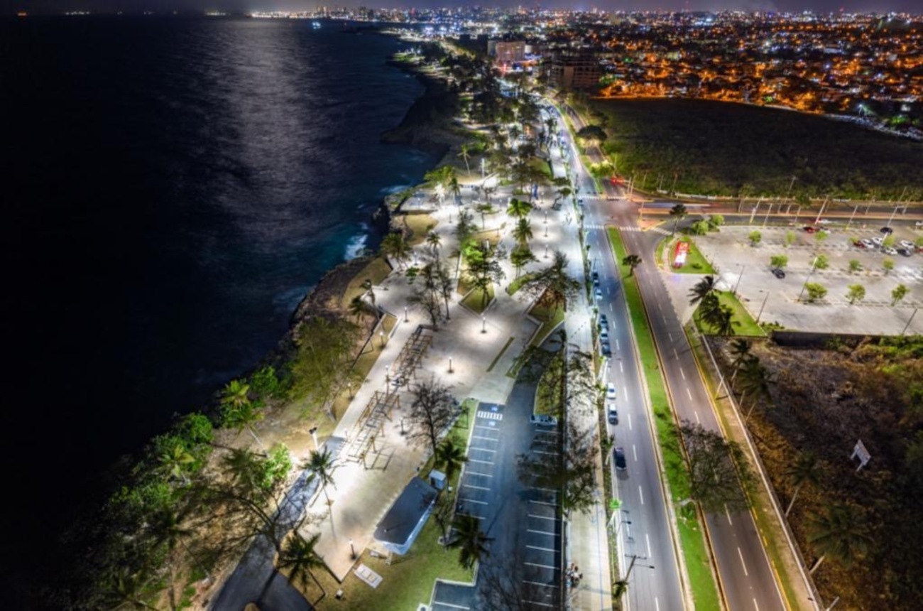 REPÚBLICA DOMINICANA: Presidente Abinader inaugura nuevo malecón de Santo Domingo Este con una inversión superior a los RD 310 millones