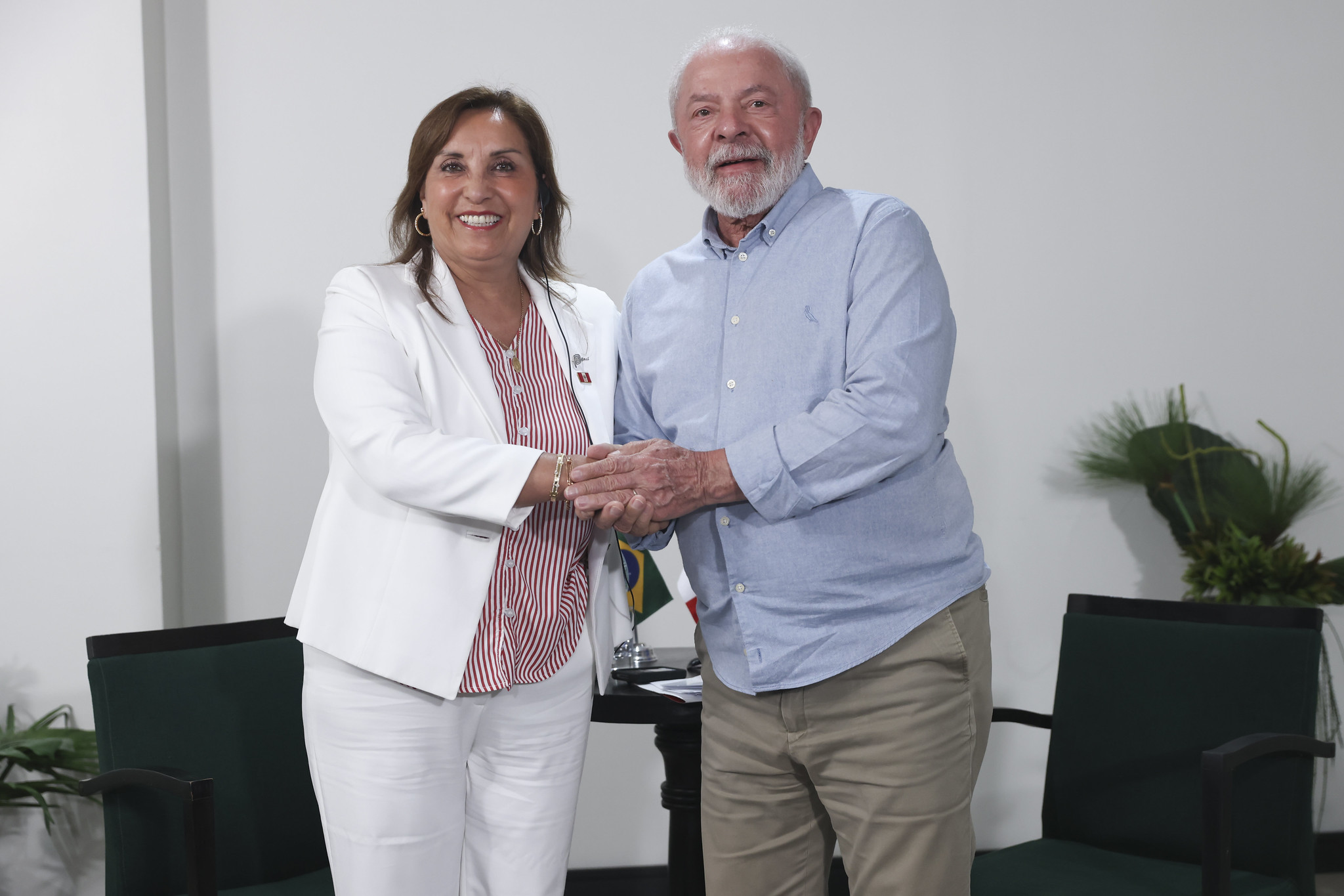 Presidenta Boluarte y mandatario brasileño Lula da Silva conversaron sobre la Amazonía, medio ambiente y comunidades indígenas