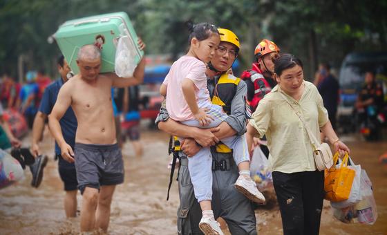 Los tifones causan muerte y destrucción en China