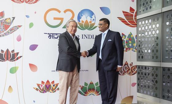 Guterres insta a los líderes del G20 a unirse por el bien común