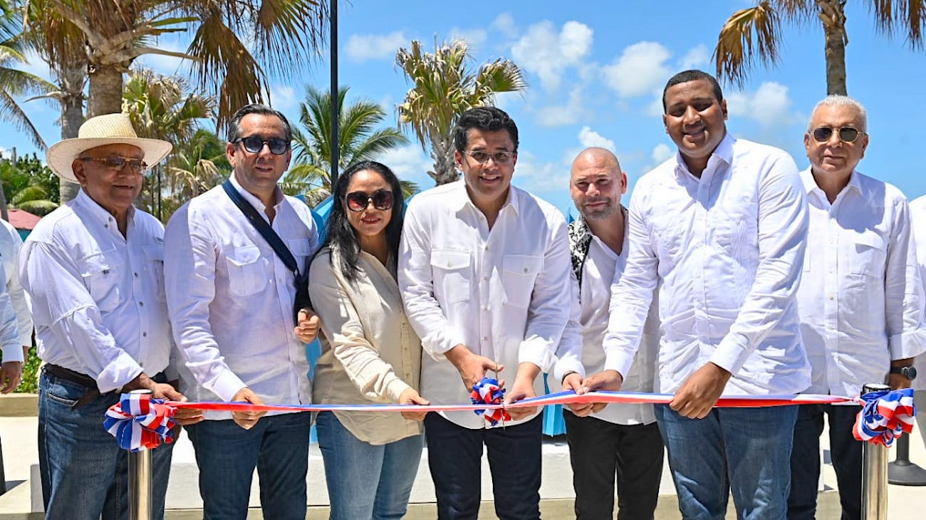 REPÚBLICA DOMINICANA: Ministro de Turismo inaugura sendero peatonal en Cabrera